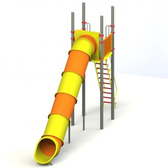 roto_straight_tube_9ft | Slides | SignaturePLAY | Playground Equipment