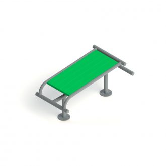ABS BOARD SINGLE | Outdoor Fitness | Playtime | Playground Equipment