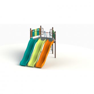 tripple-wave-slide-1-5-mtr- | Slides | PLAYTime | Playground Equipment